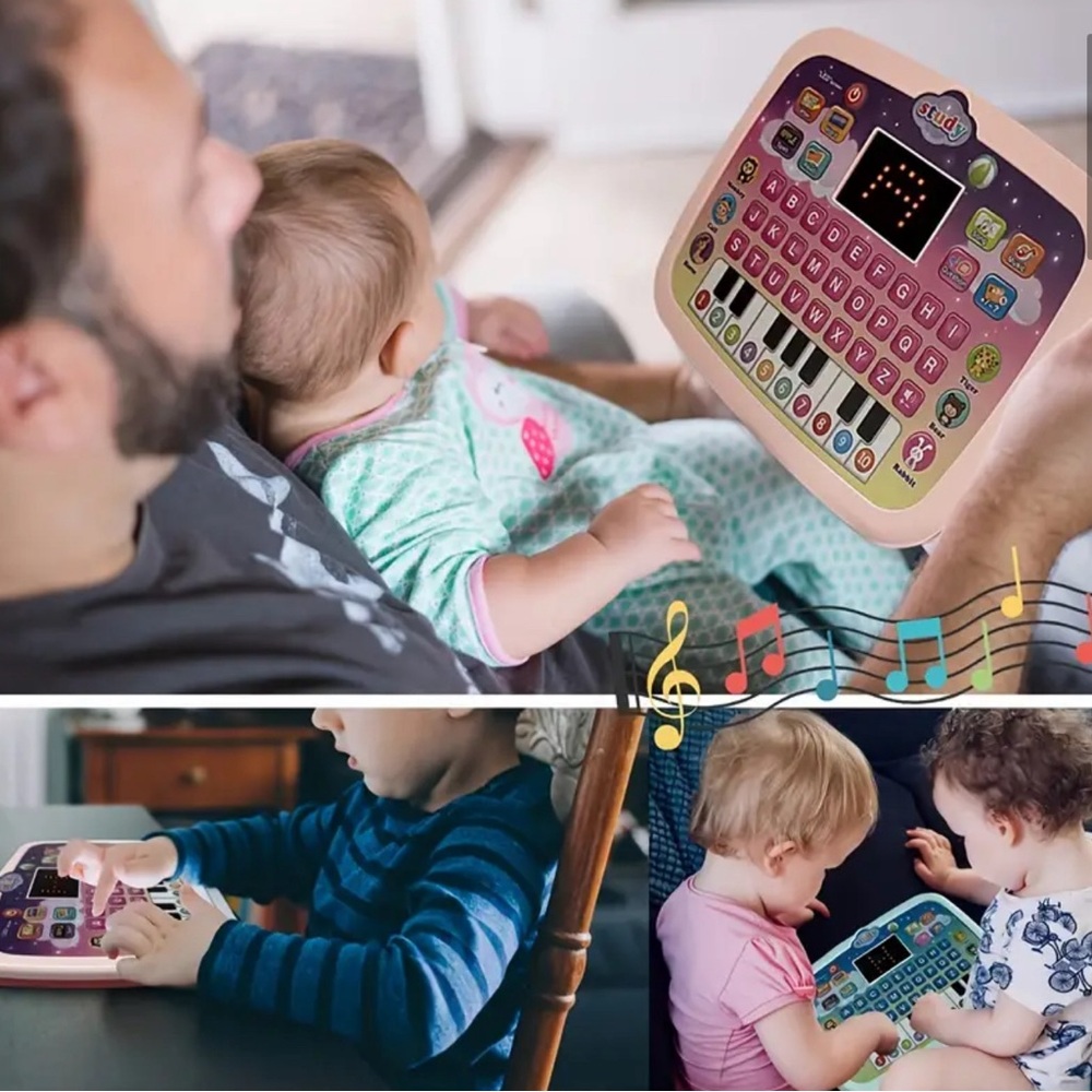 Interactive Electronic Learning Tablet With LED Screen
Age:3+ - Picture 3 of 4